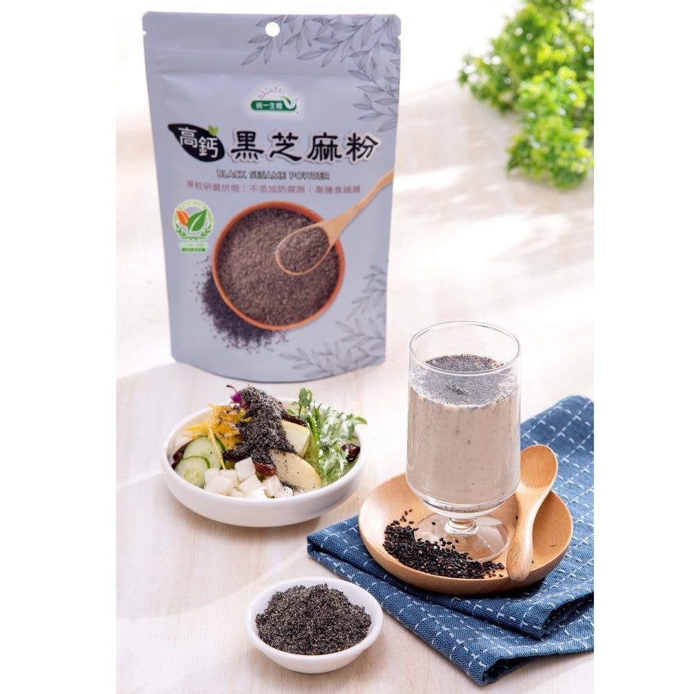 【統一生機】高鈣黑芝麻粉x3包(300g/包)