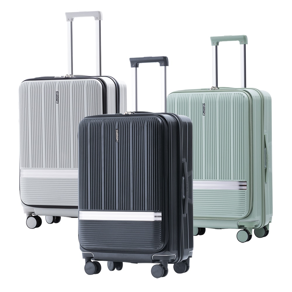 【BATOLON寶龍】【全新福利品 29吋】 聖雷莫100%純PC前開式開合95%防爆拉鍊硬殼箱/行李箱 (6色任選)