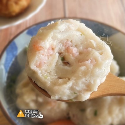 【愛尚好味】任-鮑魚草蝦丸-580g-包 (1包)