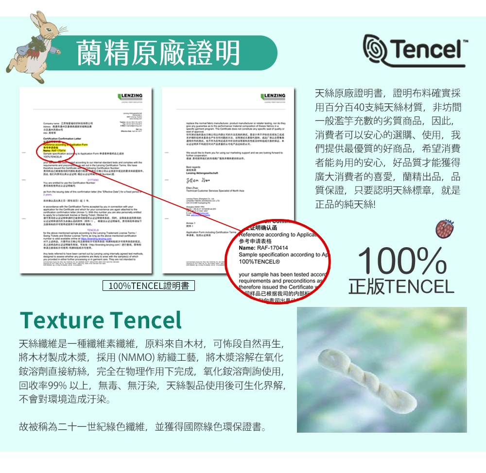 【PETER RABBIT 比得兔】比得兔與V&A博物館 加大40支天絲床包兩用被組(多款任選/正版授權/天絲/兩用被)