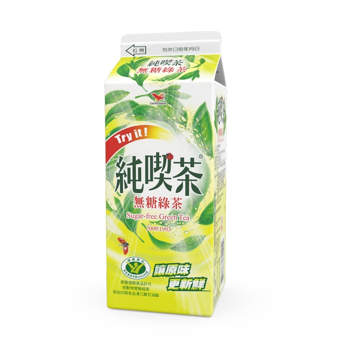 【統一】純喫茶-無糖綠茶650mL(冷藏專區需滿$399才能出貨)
