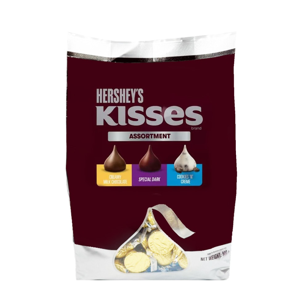 【Hershey's好時】Kisses 綜合巧克力x2包(900公克)