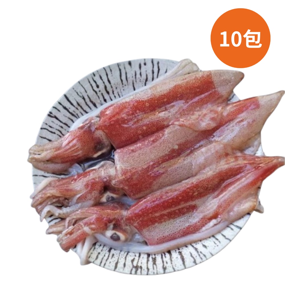 【有心肉舖子】野生小卷300g/包×10包(約30-40隻)