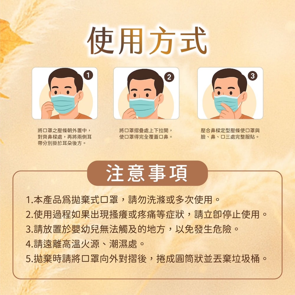 【Chuli】成人醫用五色口罩 50入(未滅菌)x 5盒