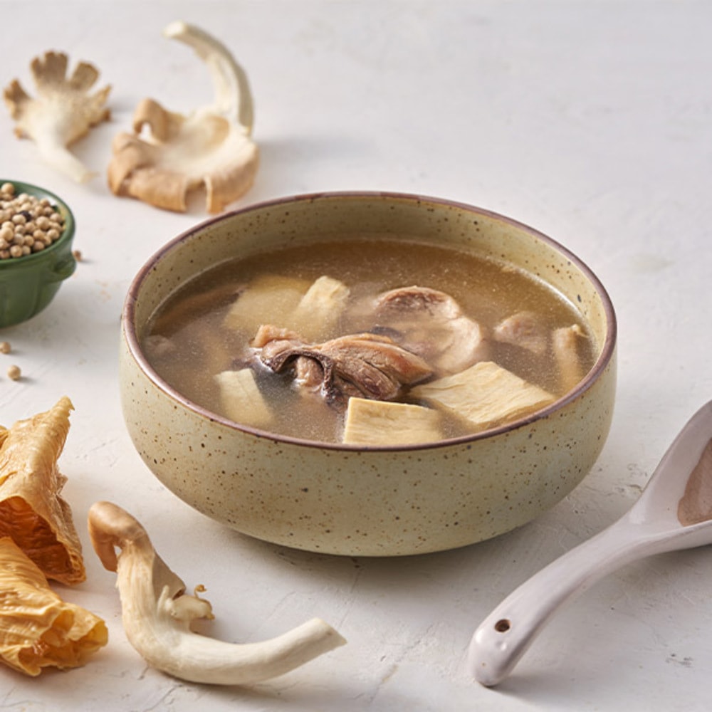 【LAUREL 桂冠】腐竹鮮菇雞湯