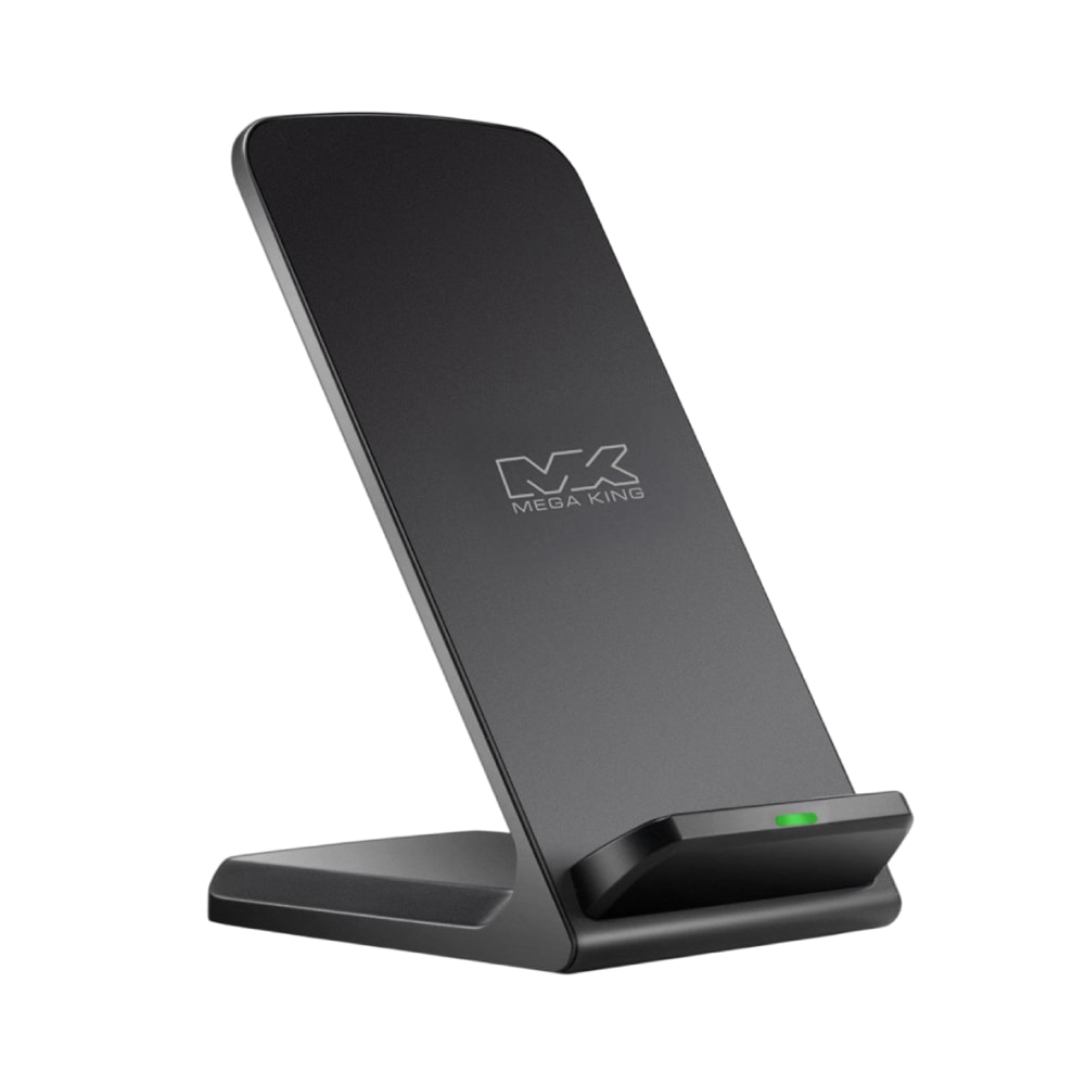 【MEGA KING】原廠 雙線圈15W無線充電座 - 精裝版 / Qi快充 (盒裝)