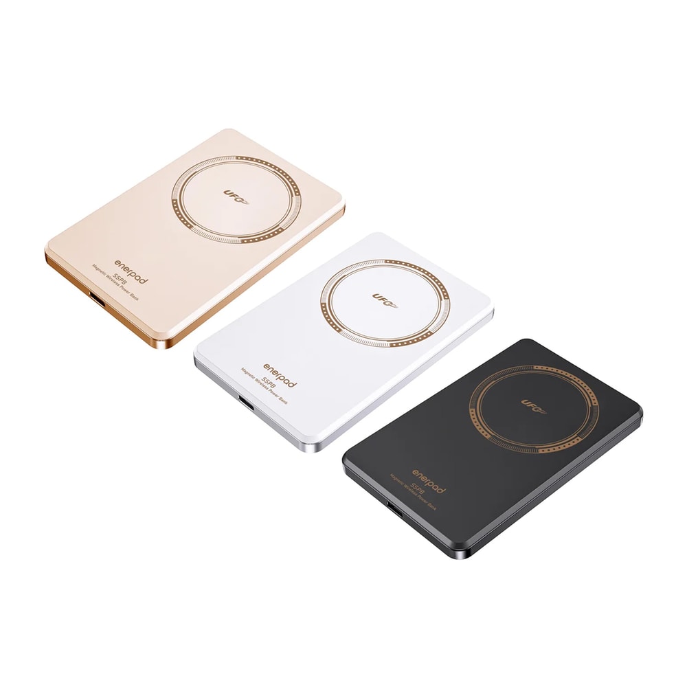 【enerpad】固態磁吸式行動電源 5000mAh MX-5000-SS