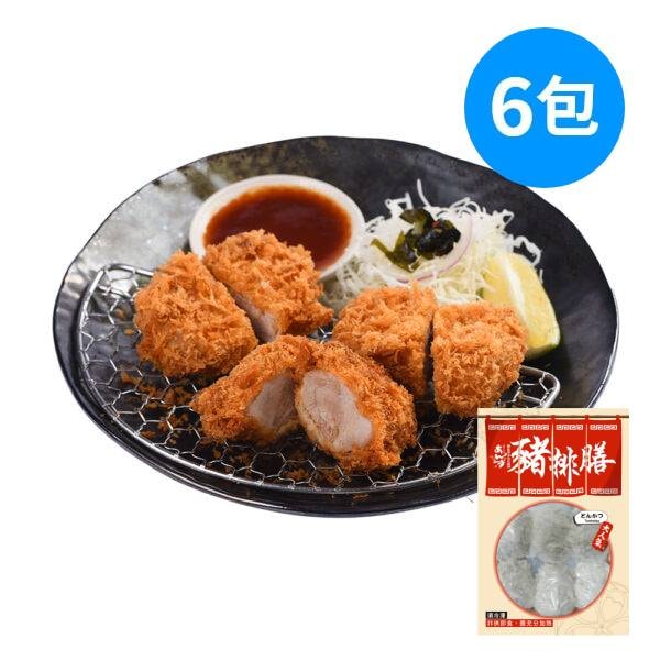 【杏子豬排】炸腰內豬排6包組(52g*6片/包)