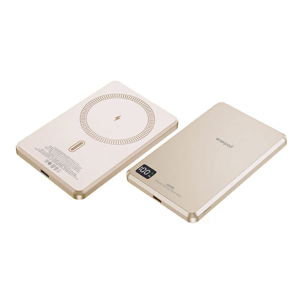 【enerpad】固態磁吸式行動電源 5000mAh MX-5000-SS