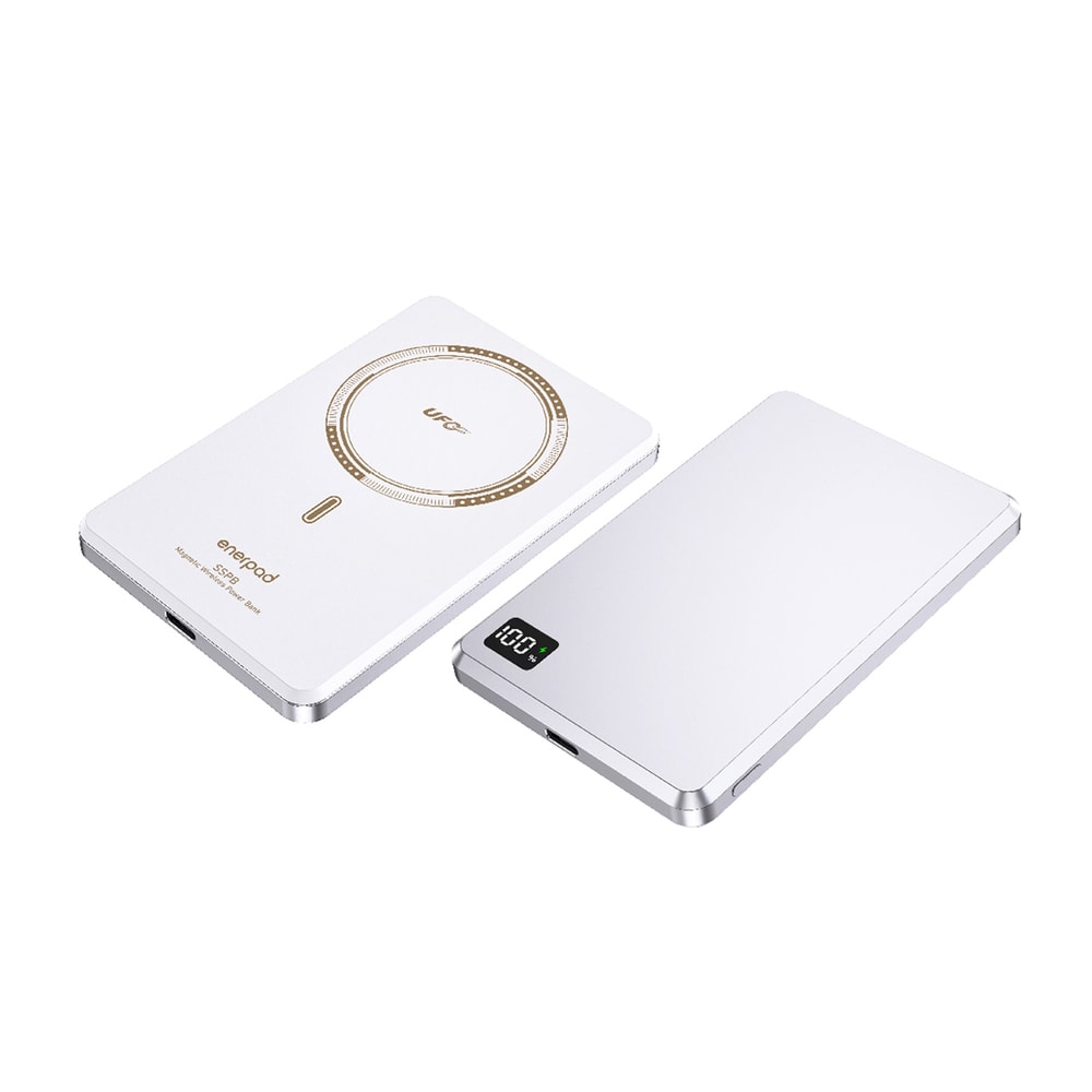 【enerpad】固態磁吸式行動電源 5000mAh MX-5000-SS