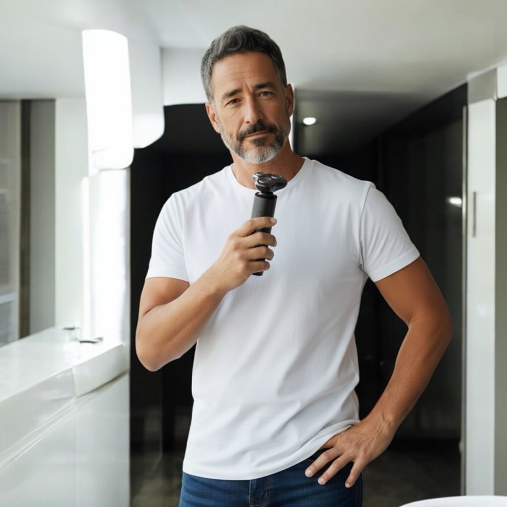 【CY 呈云】SHAVER智能剃鬚 旋轉三刀頭電動刮鬍刀