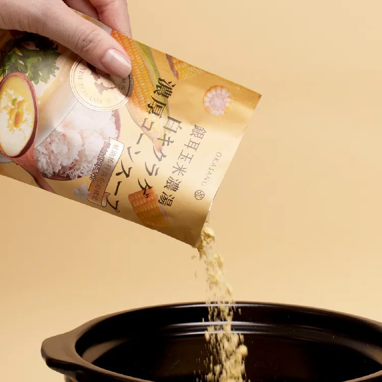 【O卡桑】銀耳玉米濃湯 | 頂級紐西蘭乳源,乳香濃郁 (7盒組(聯名hahababy盒裝))
