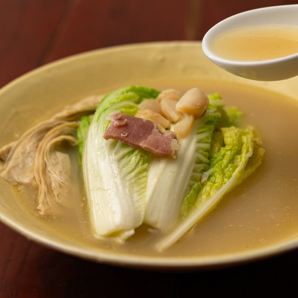 【時寓】秋冬必備極濃鍋物1+1組合（2種干貝湯品&招牌蛋餃丸類組）