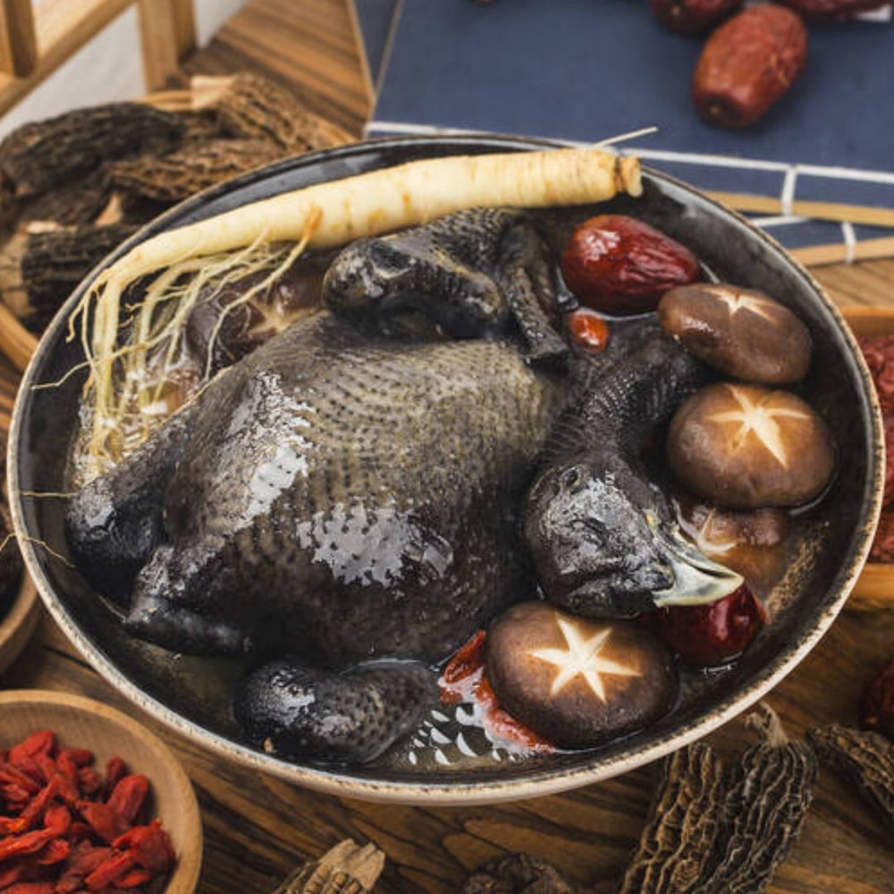 【好神】台灣在地烏骨雞 900–1100g/隻, 2隻