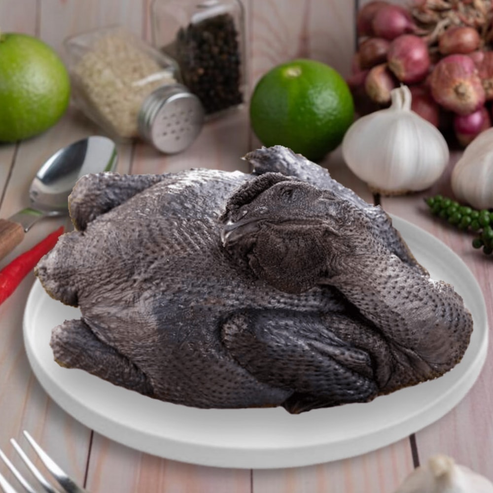 【好神】台灣在地烏骨雞 900–1100g/隻, 2隻