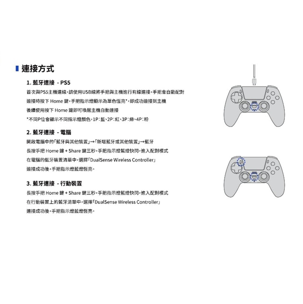 【Bteam】Bteam Quantum PS5 無線 遊戲手把