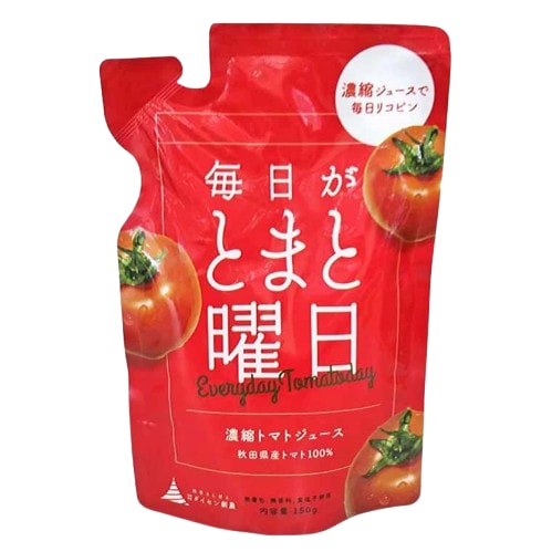 【日本JA全農】日本秋田縣每日番茄曜日番茄汁系列(20入) | 下單後7-10天出貨