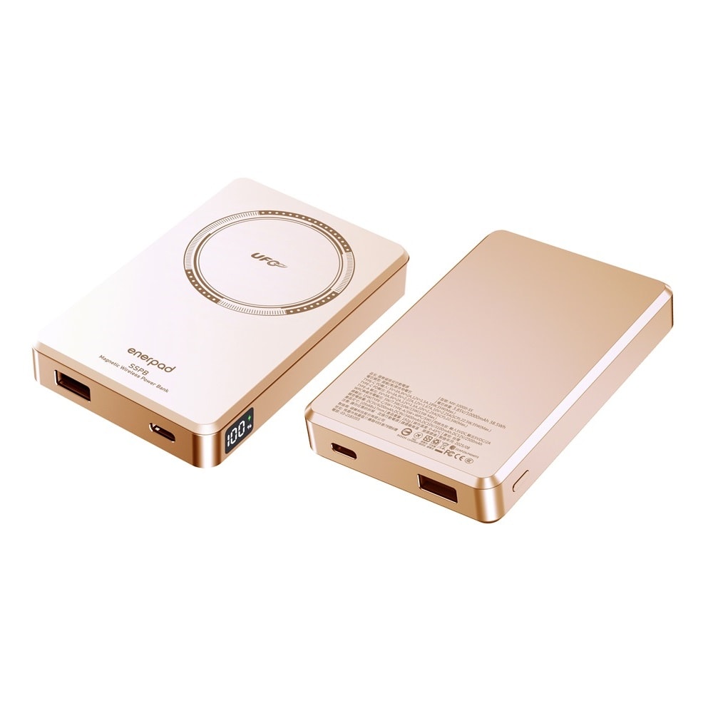 【enerpad】UFO MX準固態防爆磁吸行動電源10000mAh