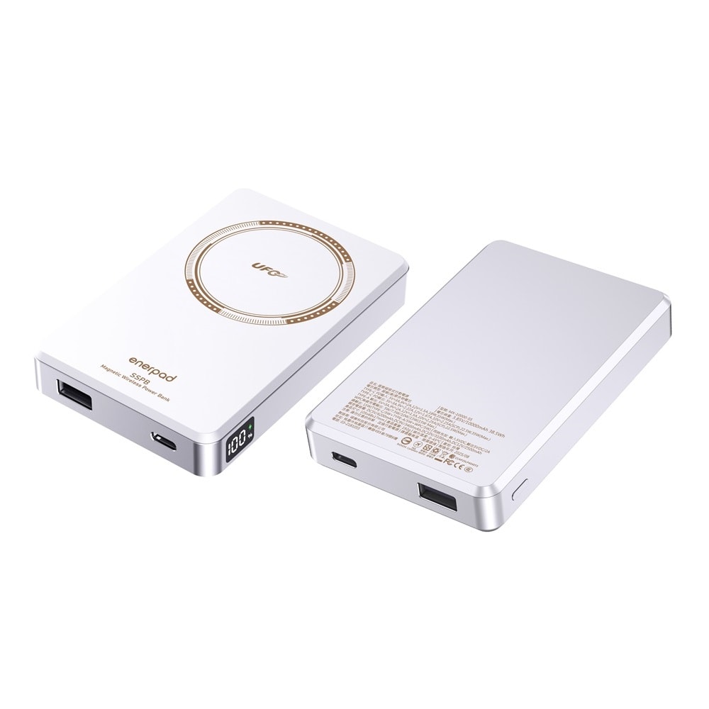【enerpad】UFO MX準固態防爆磁吸行動電源10000mAh