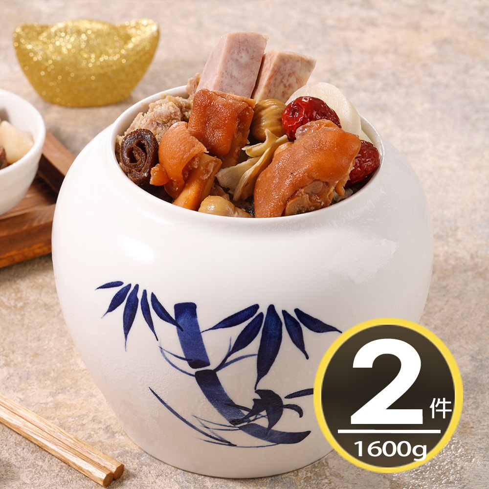 【華得水產】佛跳牆2件組(1600g/件)