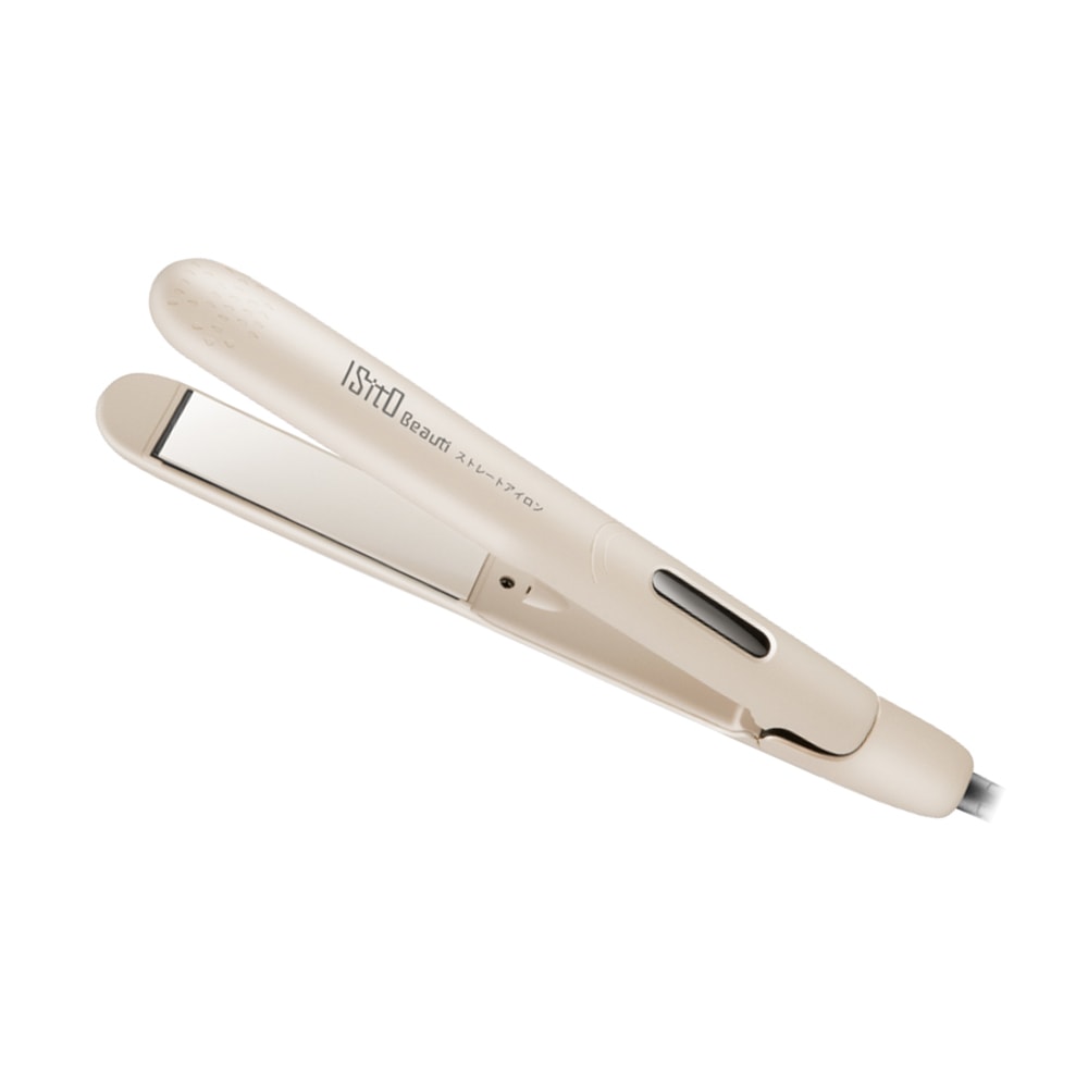 【ISITO】負離子陶瓷釉直髮夾/離子夾(IS-23E08DH)可捲可直/國際電壓
