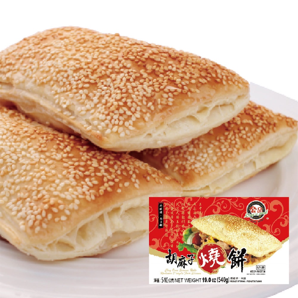 【金品】胡麻子燒餅(6入/盒)12盒組