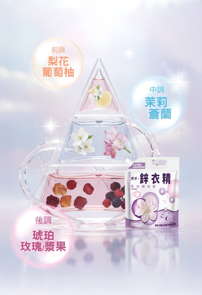 【Shabby Boy】奈米鋅超濃縮洗衣精200g x 8入