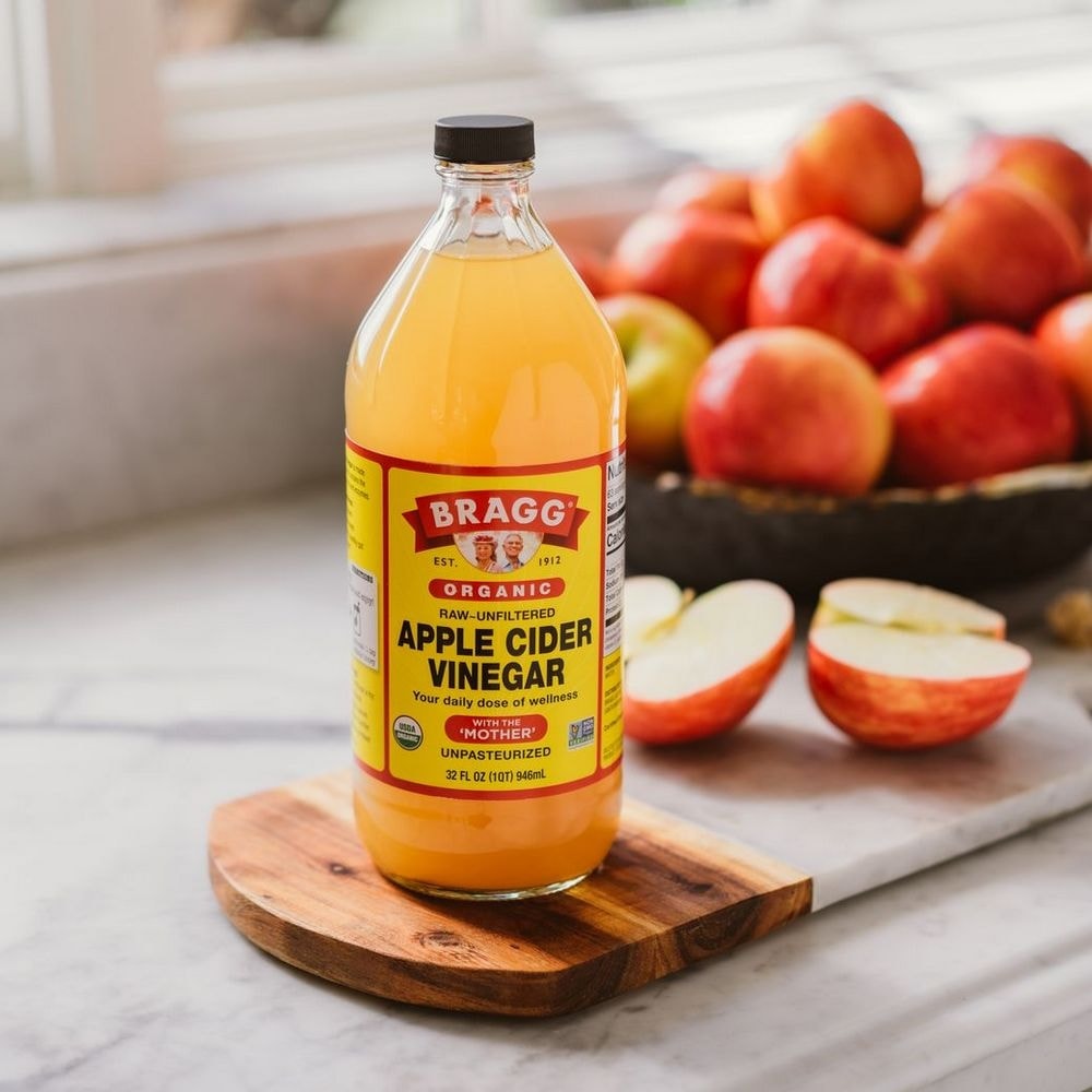 【統一生機】BRAGG有機蘋果醋x3瓶(946ml/瓶)