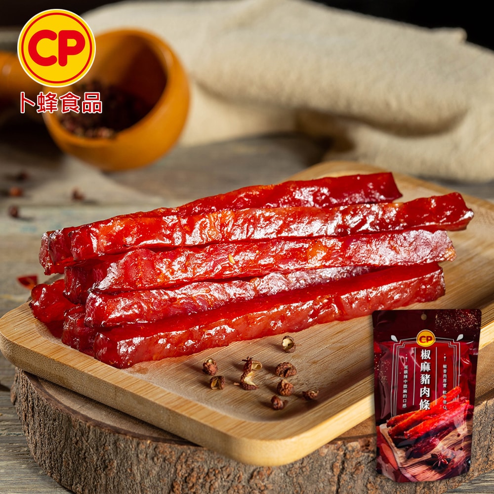 【卜蜂】綜合4口味 經典肉乾禮盒 x2組(原味/椒麻/炭香/泰式檸檬)