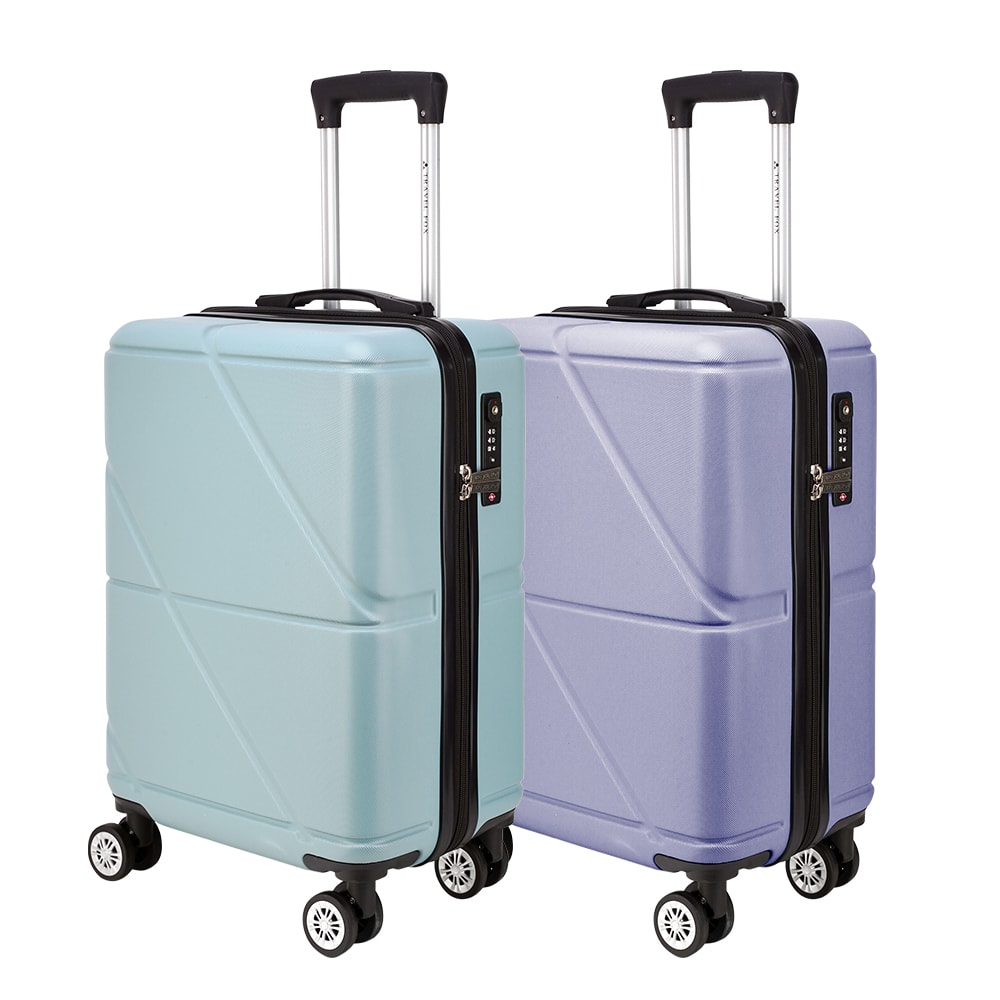 【TRAVEL FOX 旅狐】19吋極光漫旅拉鍊登機箱/可廉航登機