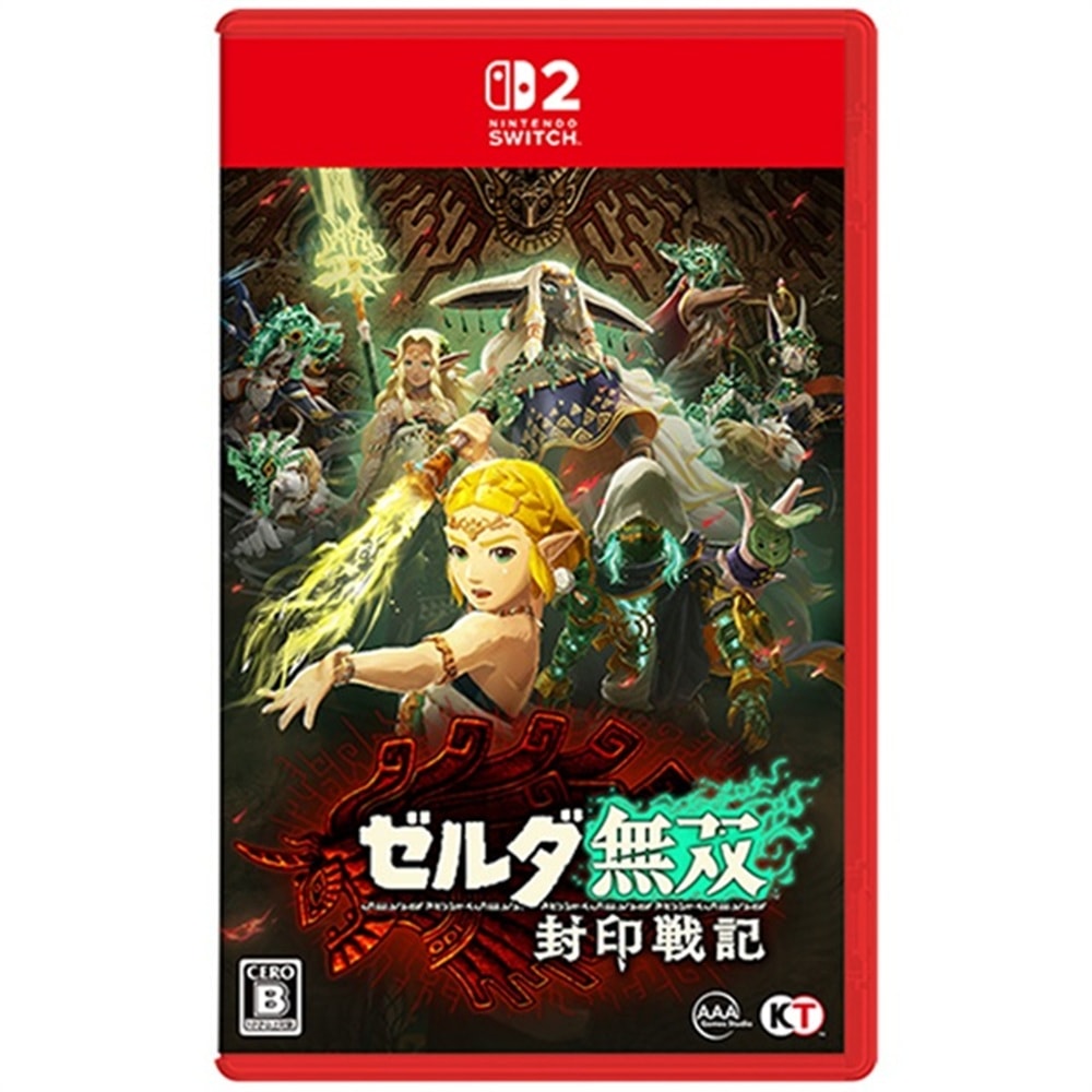 【Nintendo 任天堂】NS2 Switch 2 薩爾達無雙 封印戰記 (ZELDA無雙) + Amiibo 薩爾達 王國之淚系列