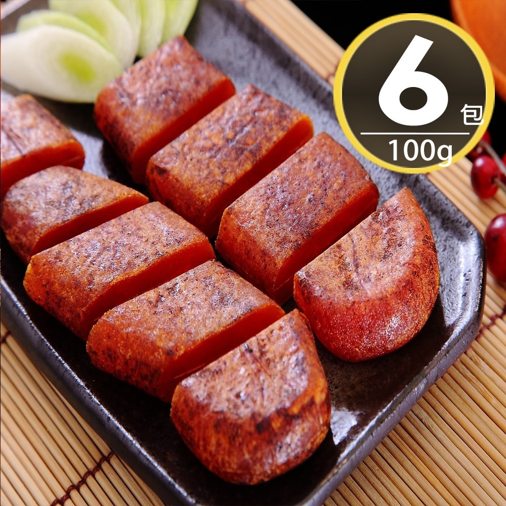 【華得水產】碳烤一口包野生烏魚子6包組(100g/包)