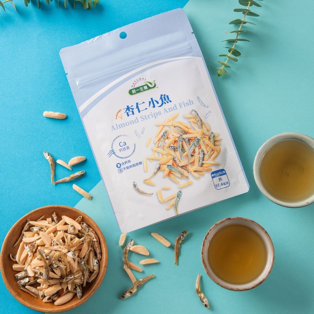 【統一生機】杏仁小魚x4包(86g/包)