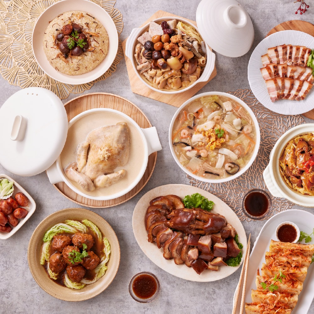 【台畜】預購 ◆十全十美◆ 澎湃十道年菜組(適合10-12人)(年菜/年貨)