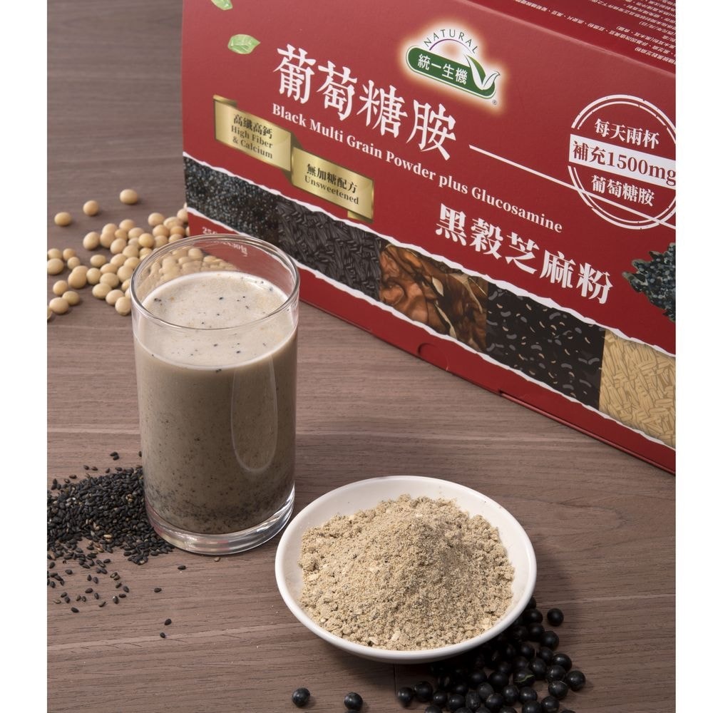 【統一生機】葡萄糖胺黑穀芝麻粉x2盒(30包/盒)
