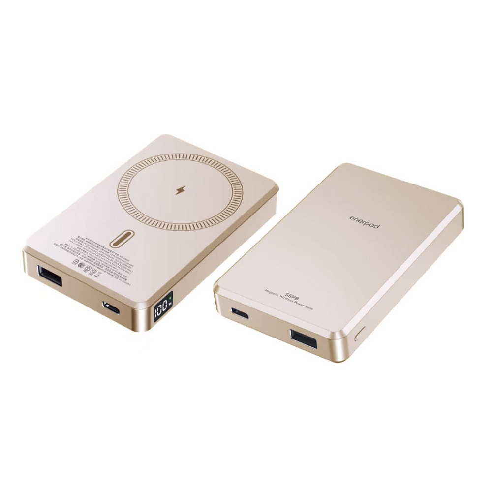 【enerpad】固態磁吸式行動電源 10000mAh MX-10000-SS