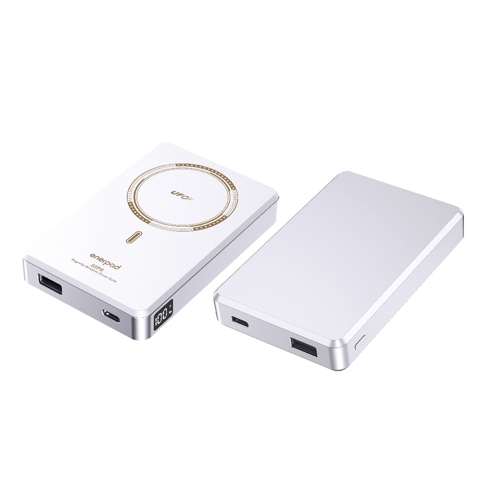 【enerpad】固態磁吸式行動電源 10000mAh MX-10000-SS