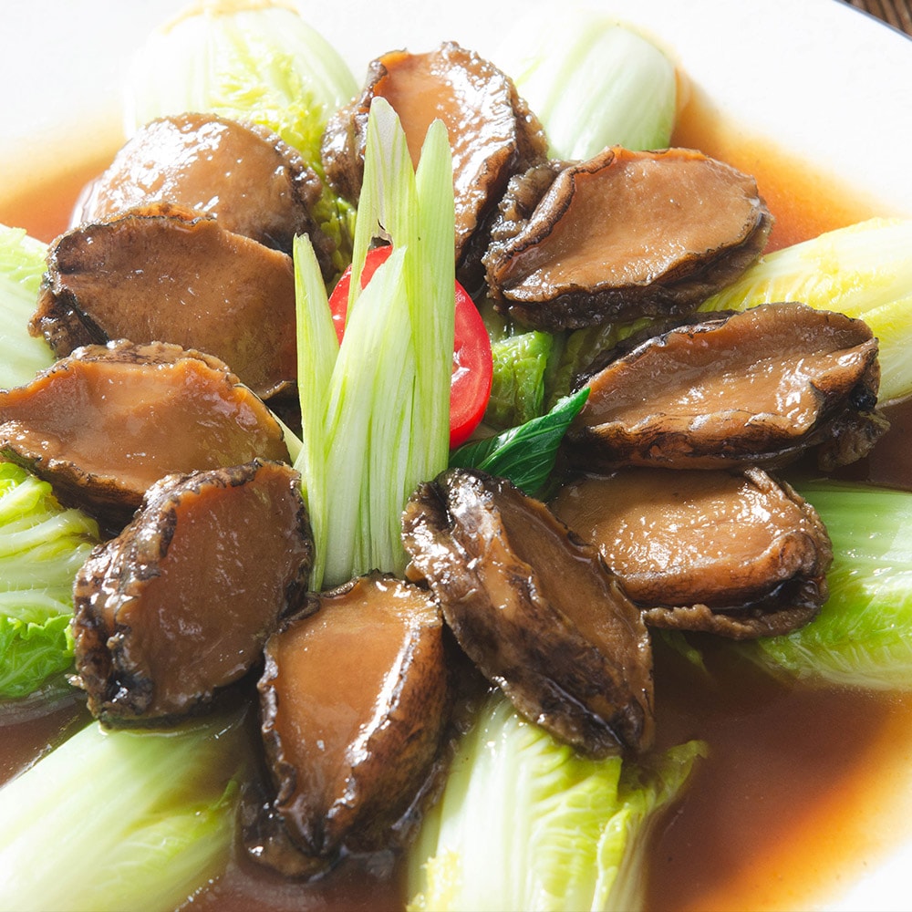 【鮮綠生活】(免運組)三珍佳餚加菜組合(八寶海鮮魚翅羹750g+醬燒鮑魚10顆+冰梅紹興醉蝦10隻)(年菜/年貨)