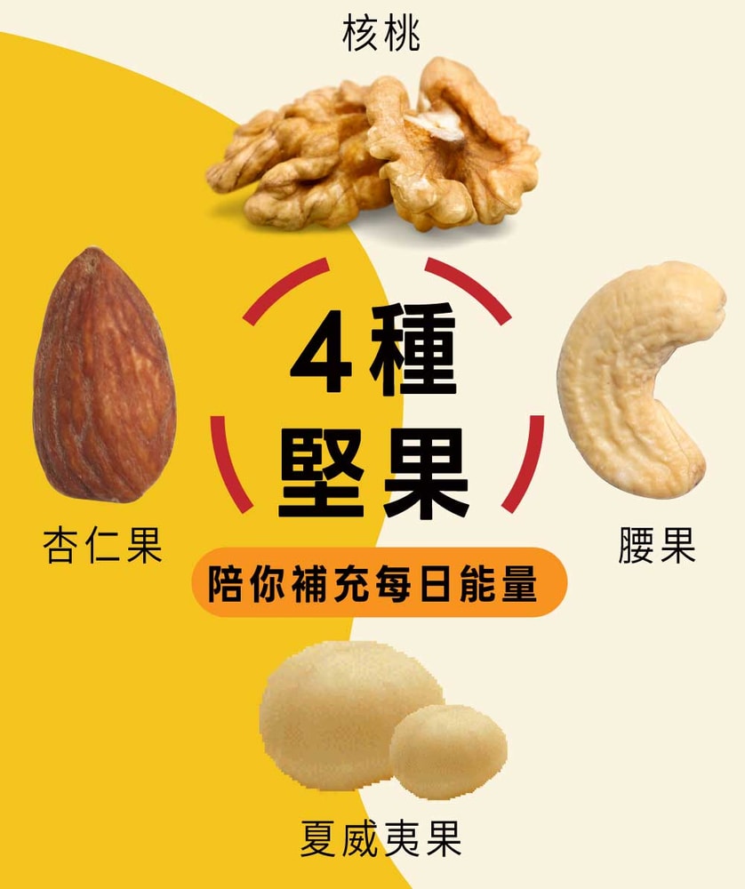 【五桔國際】四寶堅果20g(10入/組)