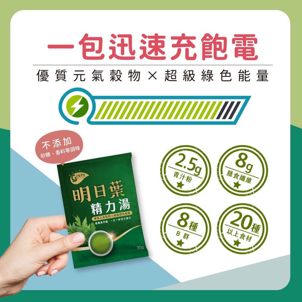 【聖德科斯鮮選】統健-明日葉精力湯(30g*10包/盒)