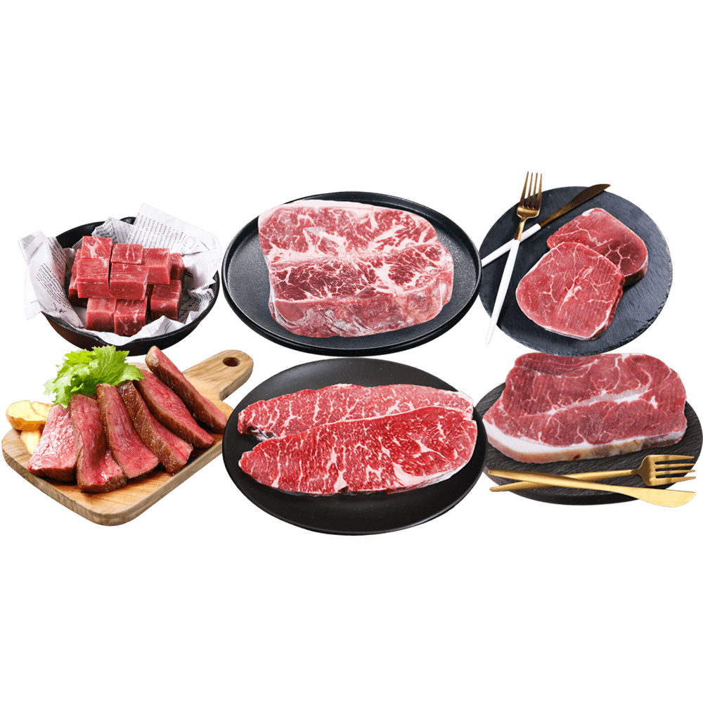 【勝崎生鮮】澳洲M9和牛超值6件組(970公克/6包)