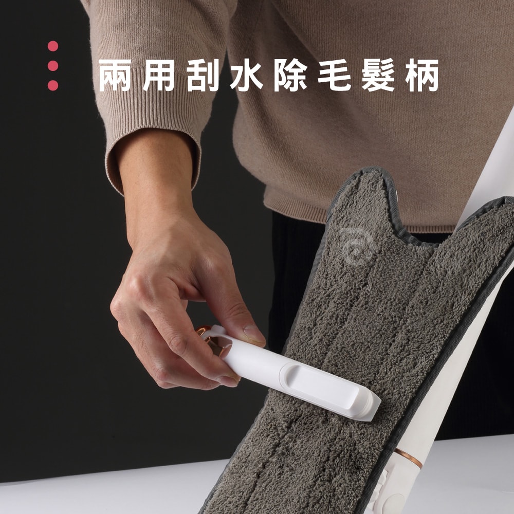 【德昌】馬上淨一秒瞬擰免碰水X型豪華平板拖把-1桿2布(平拖/免沾手/大板/吸水/乾濕兩用/除塵/地板清潔)