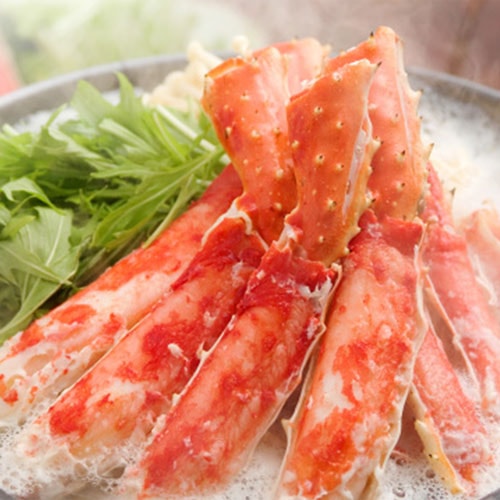 【築地一番鮮】比臉大熟凍智利帝王蟹1-1.2kg+俄羅斯(熟)松葉蟹1整隻(650G/隻)