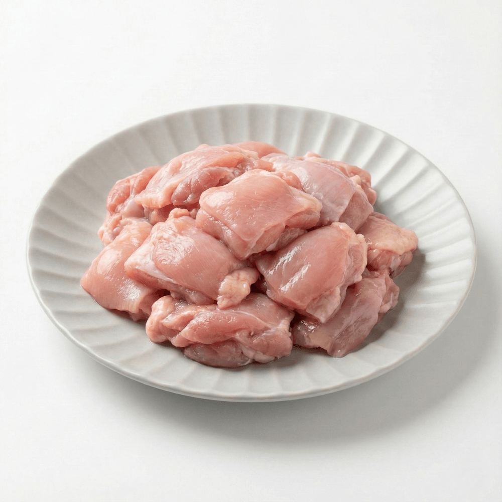 【有心肉舖子】冷氣雞 去皮去骨雞腿肉丁(300g)｜全程冷氣製程鮮甜不縮水｜健身備餐快炒首選