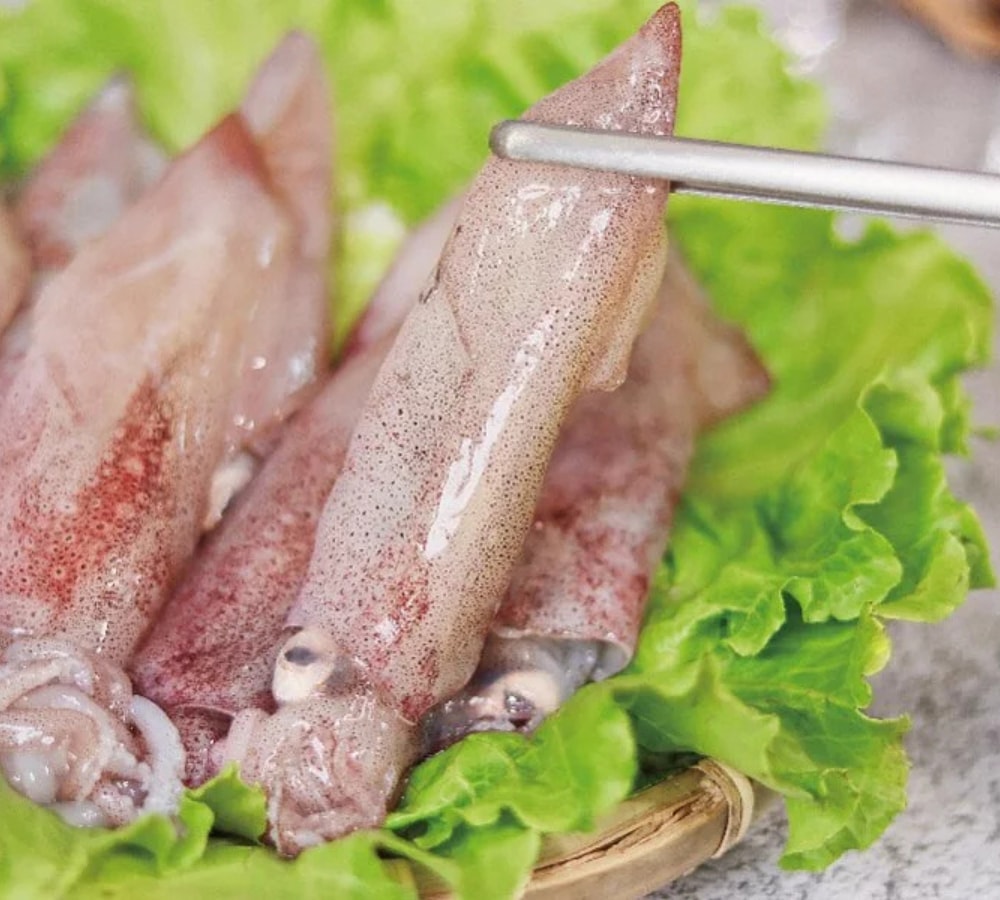 【有心肉舖子】海中紅寶石｜基隆八斗子現撈野生小卷 (300g/包)×10包(約60-80隻)｜急速冷凍鎖住鮮甜Q彈