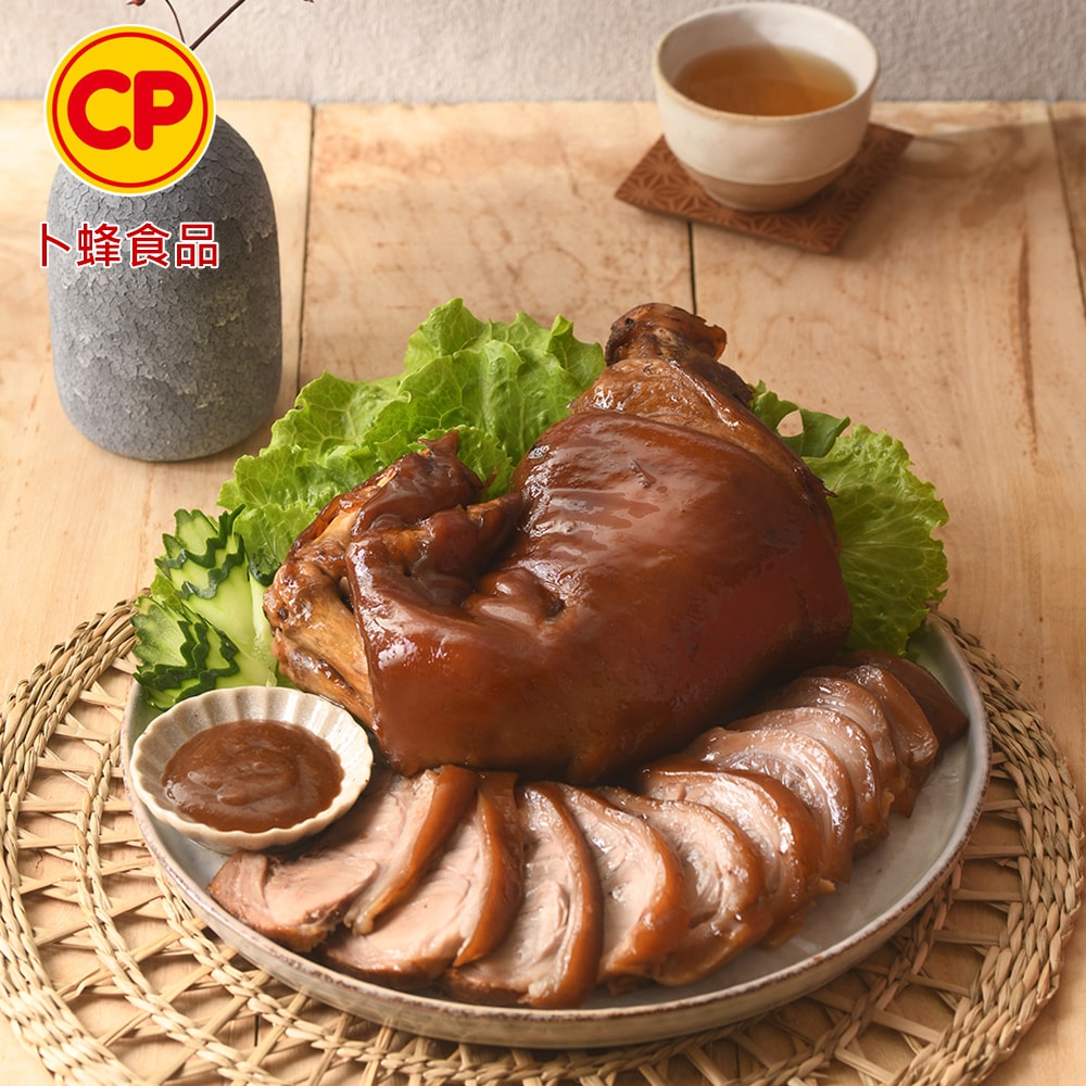 【卜蜂】添福氣 富御萬巒豬腳x2盒_附醬汁(1250g/盒)(年菜/年貨)