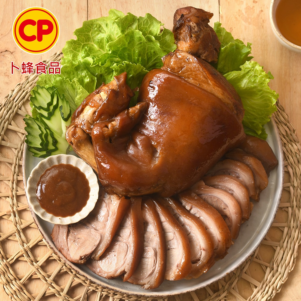 【卜蜂】添福氣 富御萬巒豬腳x2盒_附醬汁(1250g/盒)(年菜/年貨)