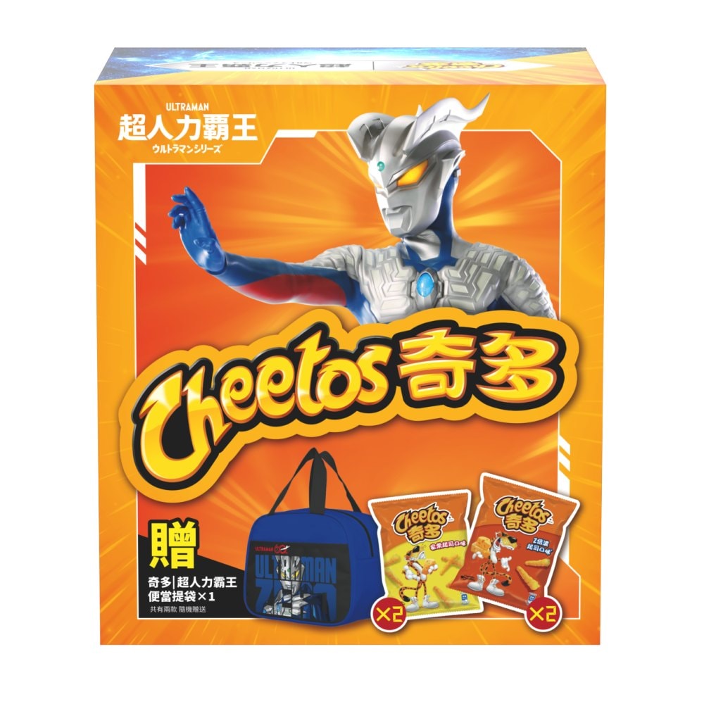 【cheetos 奇多】玉米棒超人力霸王便當提袋組