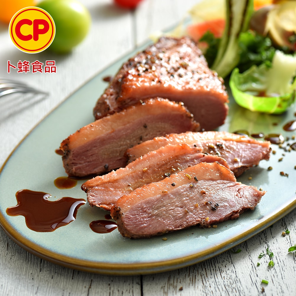 【卜蜂】歐式香烤肋排/經典黑胡椒鴨胸/醉香醬滷豬腳 x8盒組