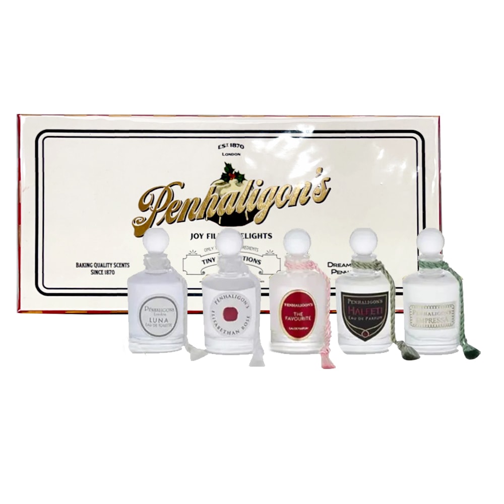 【PENHALIGON'S 潘海利根】PENHALIGON'S 潘海利根 男/女香水組合5mlx5(聖誕版)